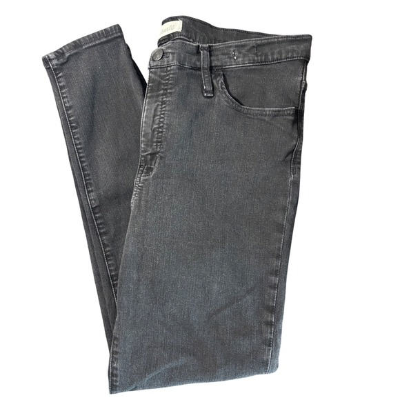Madewell Denim - Madwell Roadtripper Black Wash High-Rise Denim Skinny Jeans Size 32‎